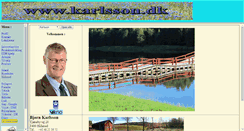 Desktop Screenshot of karlsson.dk