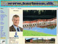 Tablet Screenshot of karlsson.dk